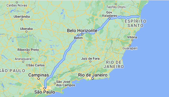 
br-381 onde começa e onde termina
mapa da br-262
mapa da rodovia fernão dias
br-381 agora
mapa da duplicação da br-381
google maps
br-040 mapa
cidades à beira da rodovia fernão dias